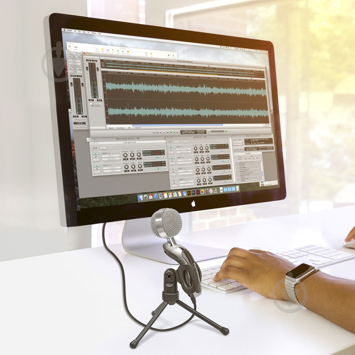 Микрофон Promate Tweeter-7 black - фото 2