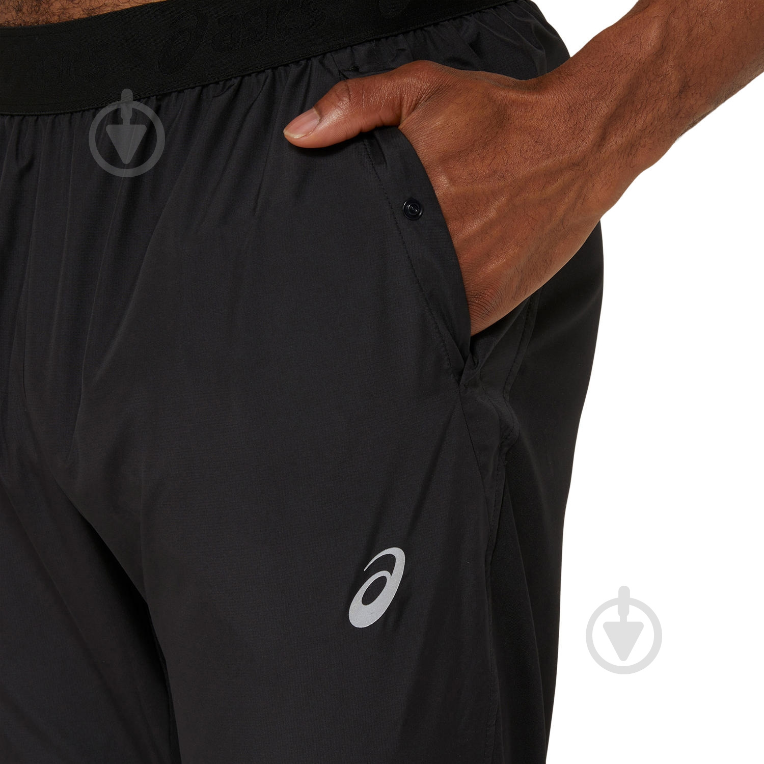 Брюки Asics ROAD PANT 2011D097-001 р. M черный - фото 4