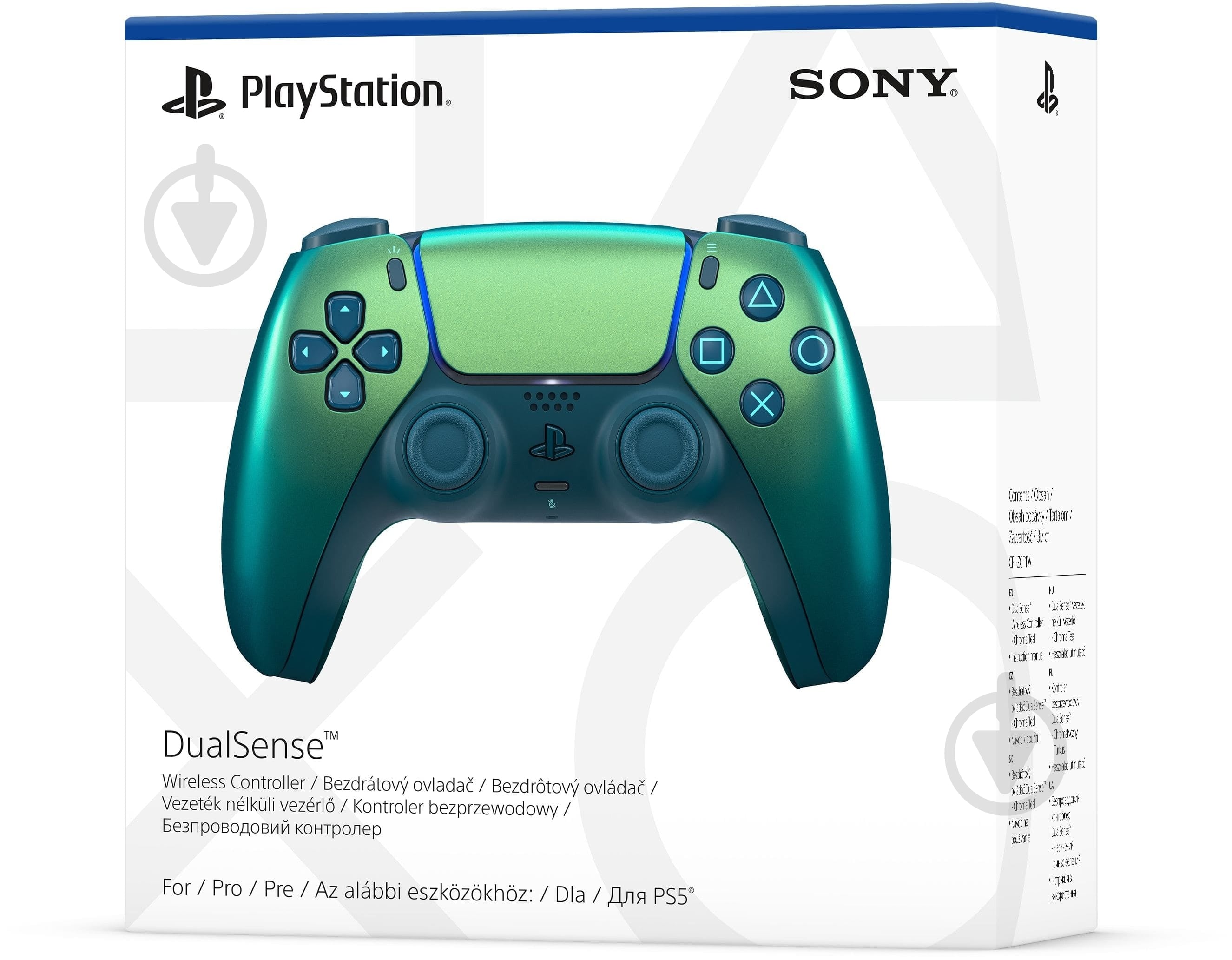 Геймпад беспроводной Sony DualSense для PS5 green - фото 6