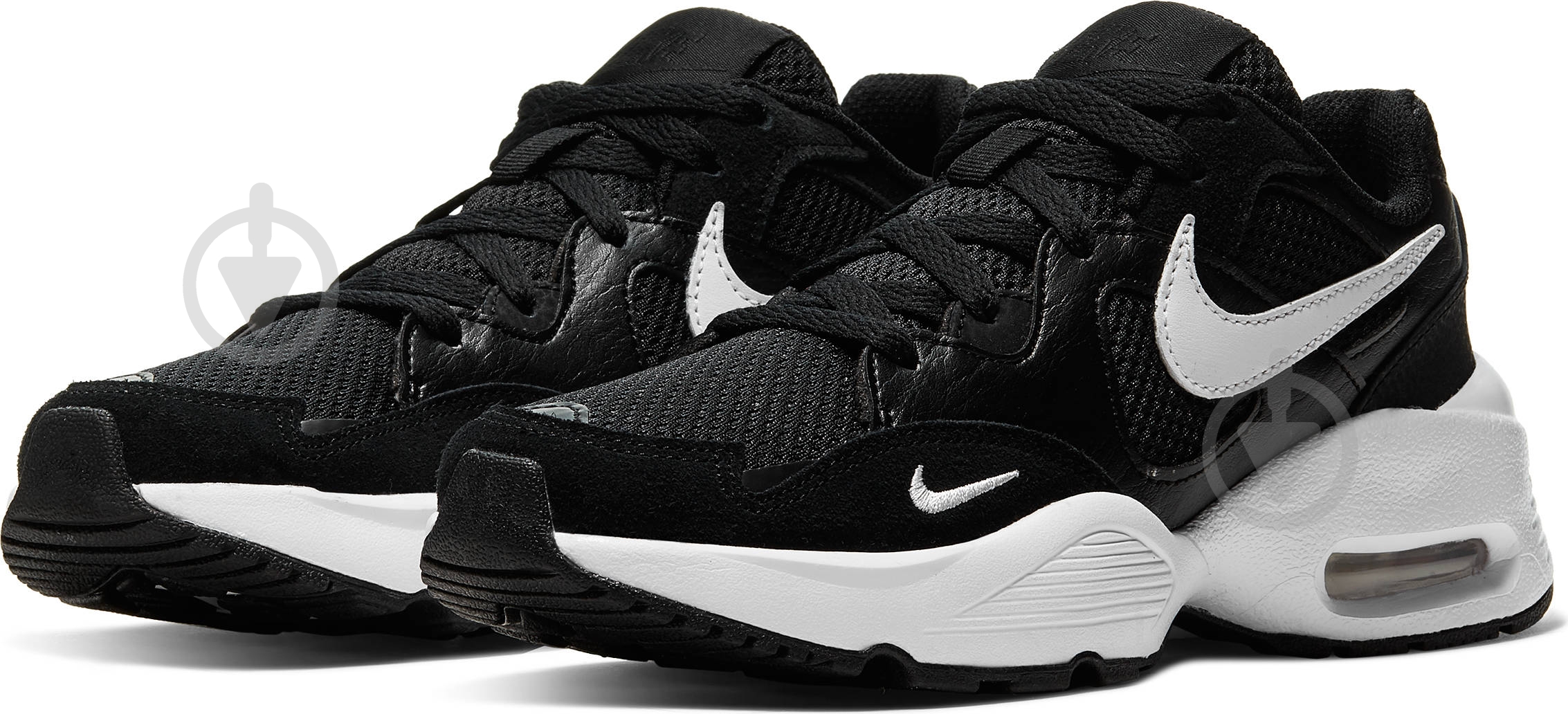 Кроссовки демисезонные Nike AIR MAX FUSION (GS) CJ3824-002 р.40 черные - фото 1