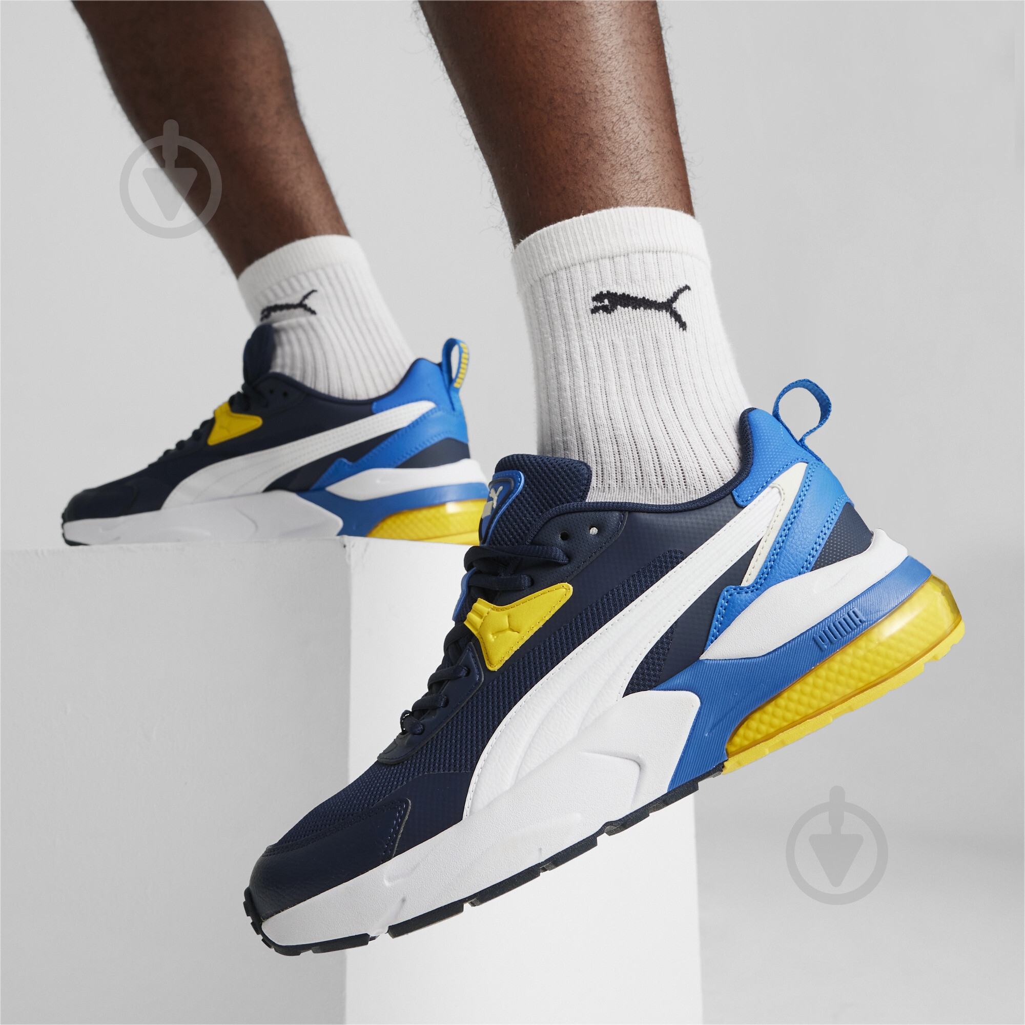 Кроссовки мужские Puma VIS2K 39231815 р.42,5 синие - фото 3