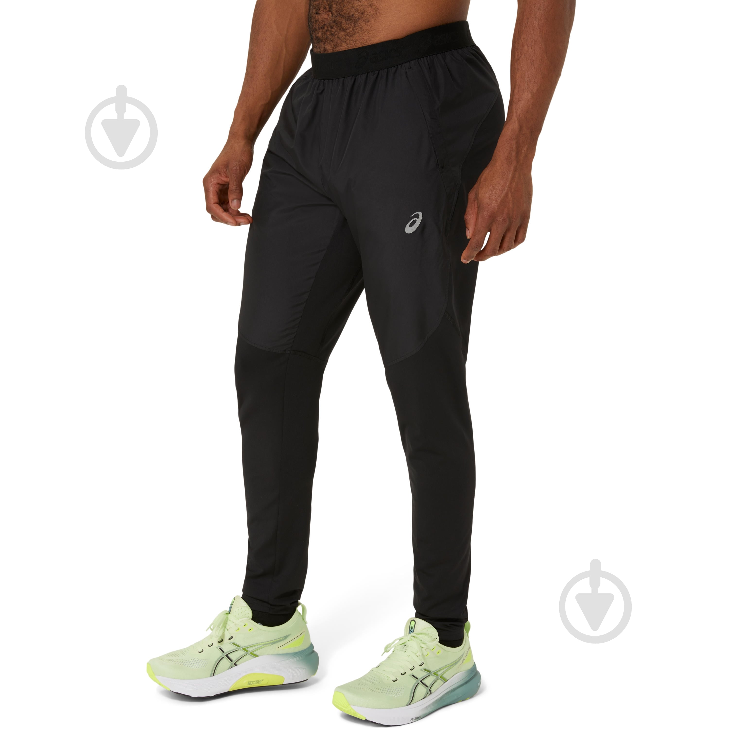 Штани Asics ROAD PANT 2011D097-001 р. S чорний - фото 3