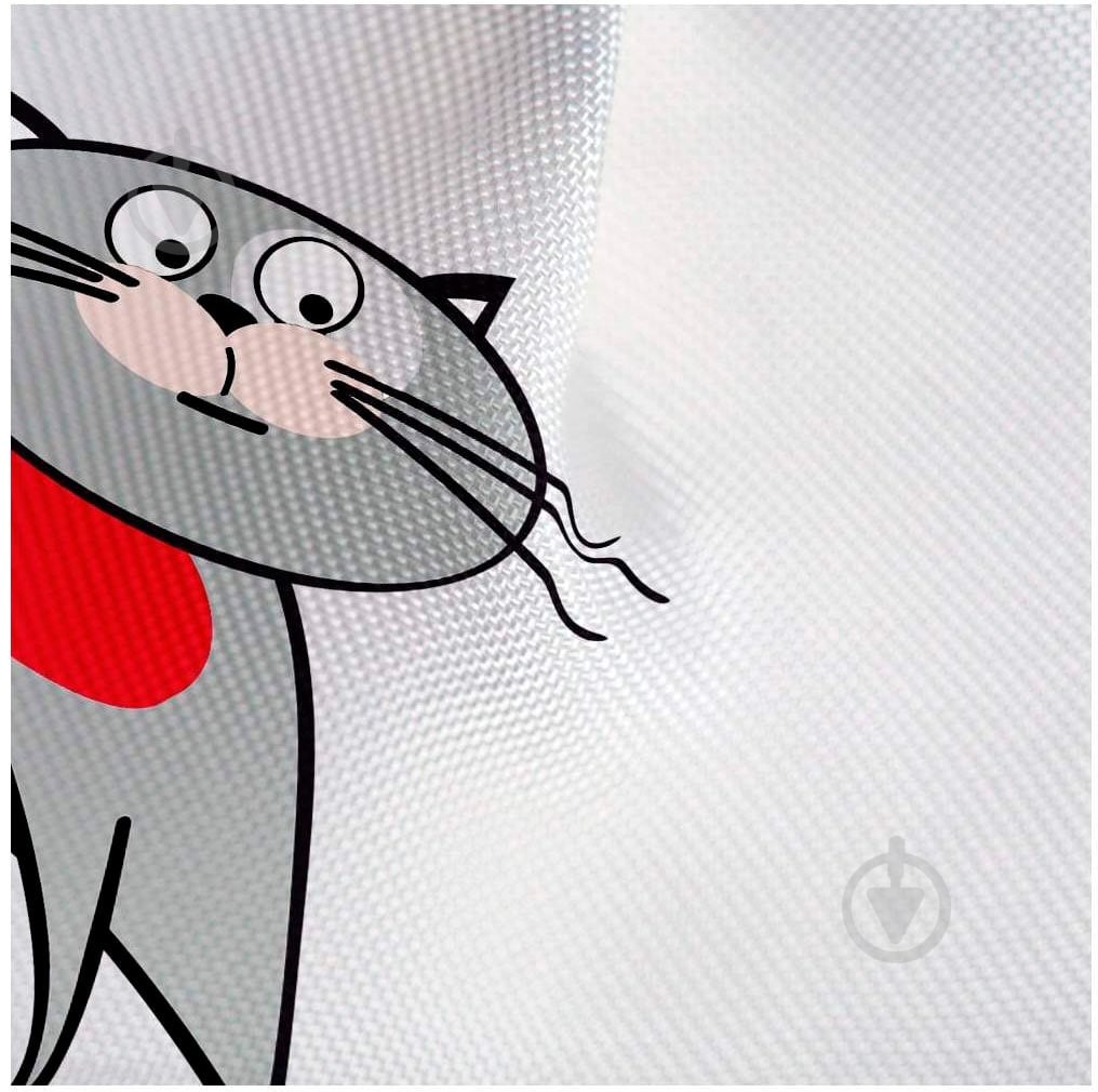 Шторка для ванны Tatkraft Funny Cats - фото 3