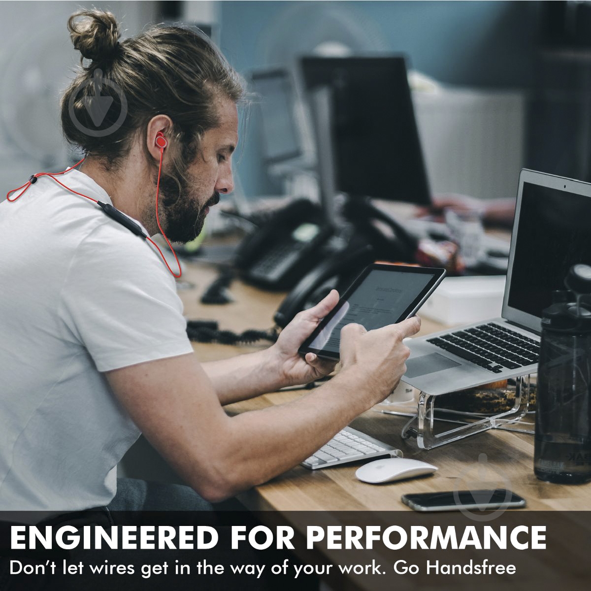 Наушники Promate Rovi red - фото 2 Наушники Promate Rovi red - фото 2