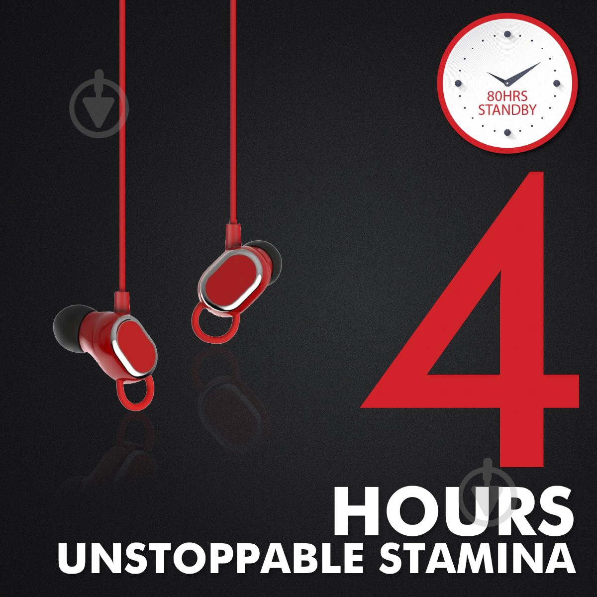 Наушники Promate Rovi red - фото 7 Наушники Promate Rovi red - фото 7