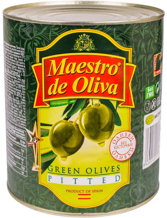 Оливки Maestro De Oliva 3000 г - фото 1