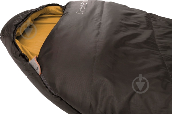 Спальний мішок Easy Camp Camp Orbit 200/-1°C Black (Right) 240159 - фото 2
