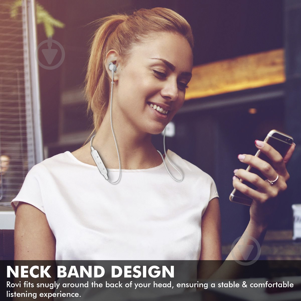 Наушники Promate Rovi white - фото 4