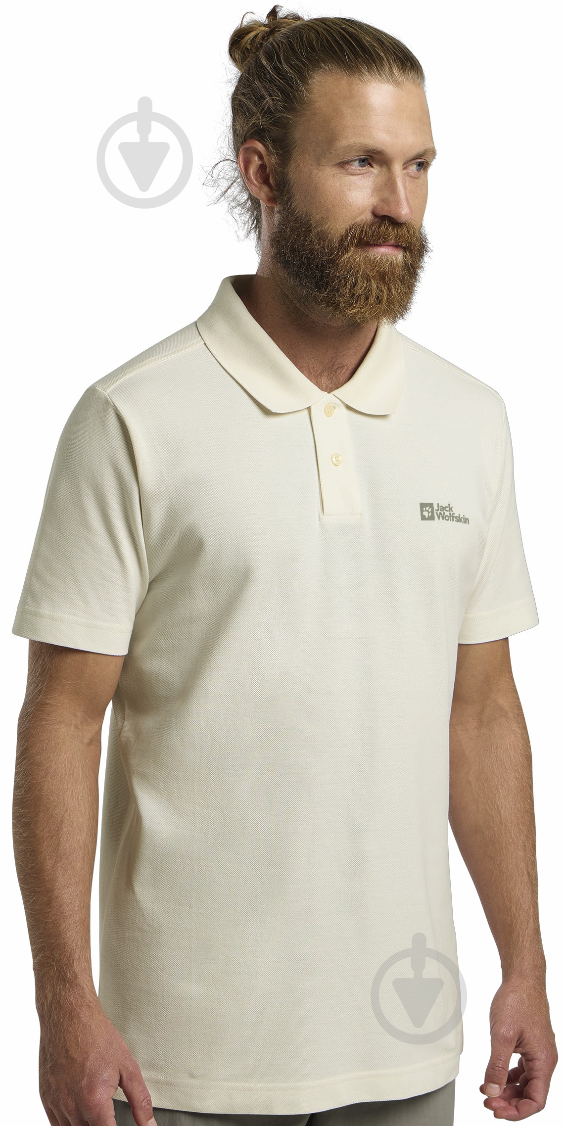 Поло Jack Wolfskin 1809301_5127 молочный - фото 1