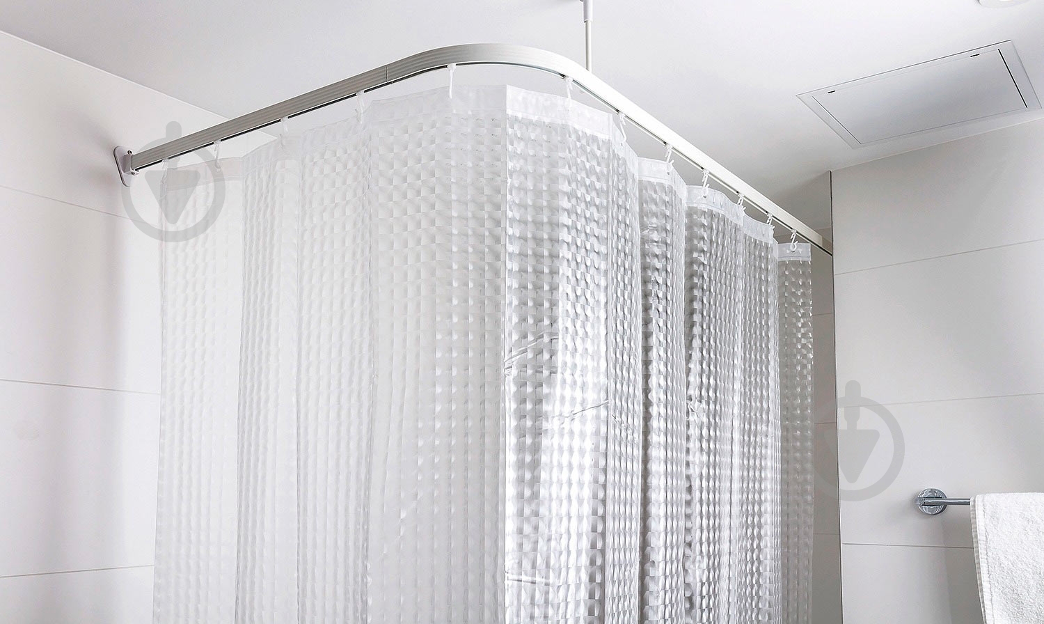 Шторка для ванны Tatkraft Chrystal 3D - фото 2 Шторка для ванны Tatkraft Chrystal 3D - фото 2