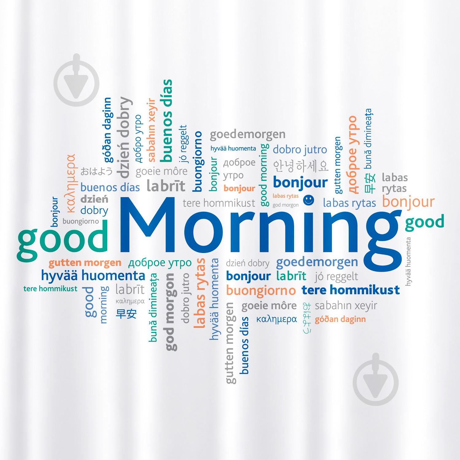 Шторка для ванны Tatkraft Good Morning - фото 2