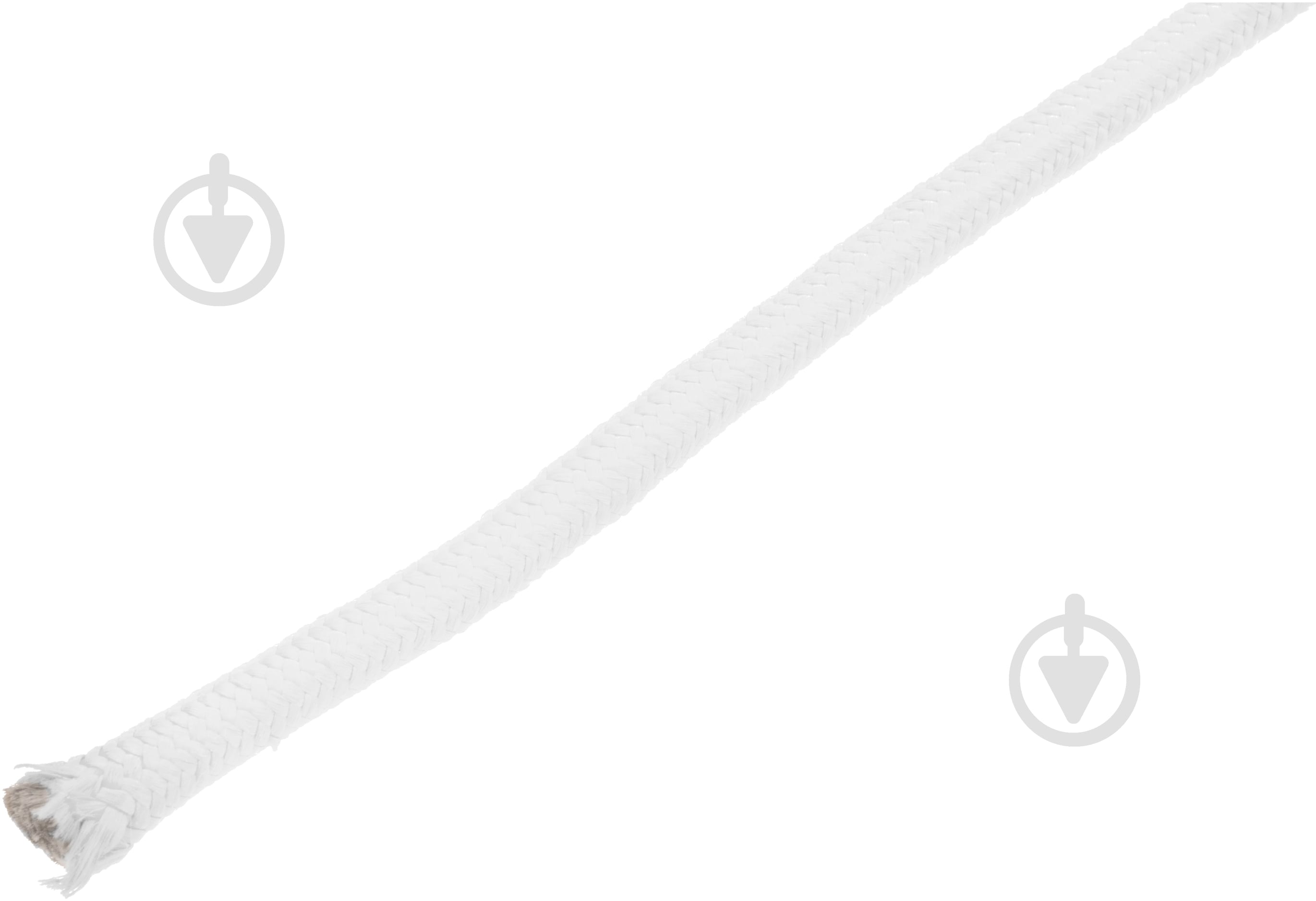 Шнур полипропиленовый 8 мм белый - фото 1