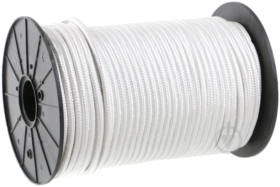 Шнур полипропиленовый 8 мм белый - фото 2