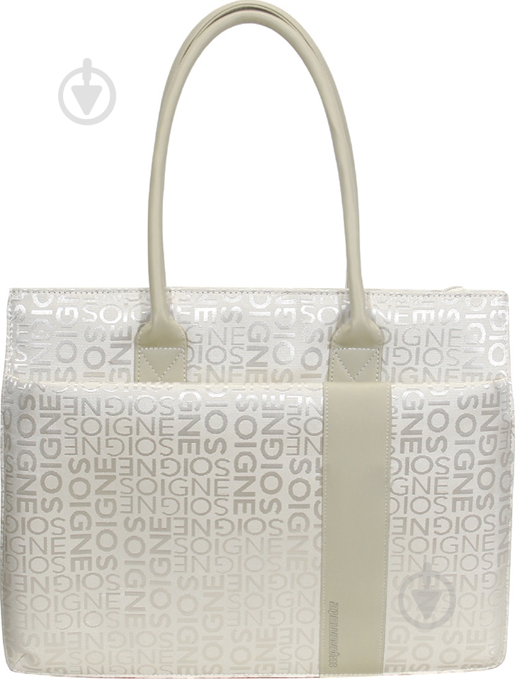 Сумка Promate Nicole 15.6" cream (nicole.cream) - фото 1 Сумка Promate Nicole 15.6" cream (nicole.cream) - фото 1