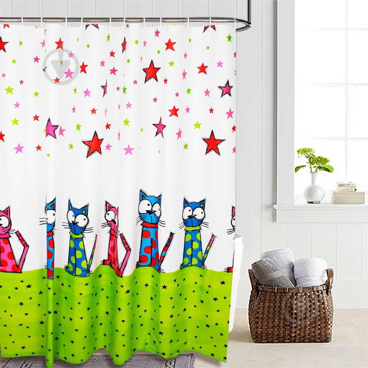 Шторка для ванни VanStore Arvet 61017 - фото 1