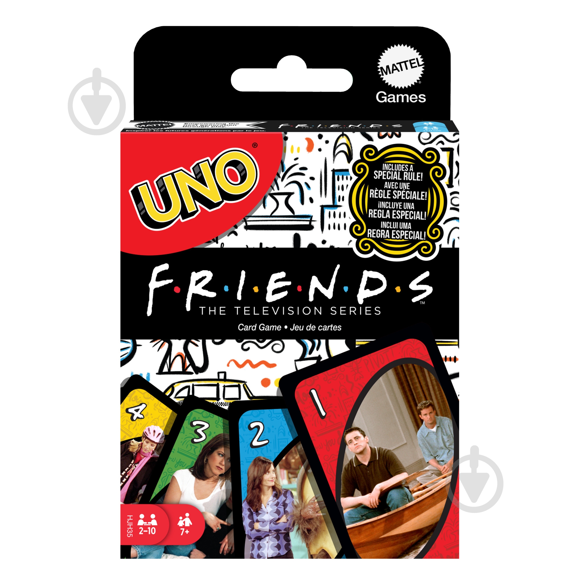 Игра настольная Uno Друзья HJH35 - фото 1