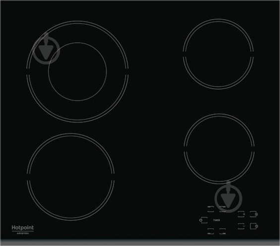 Варочная поверхность электрическая Hotpoint HR 632 B - фото 1