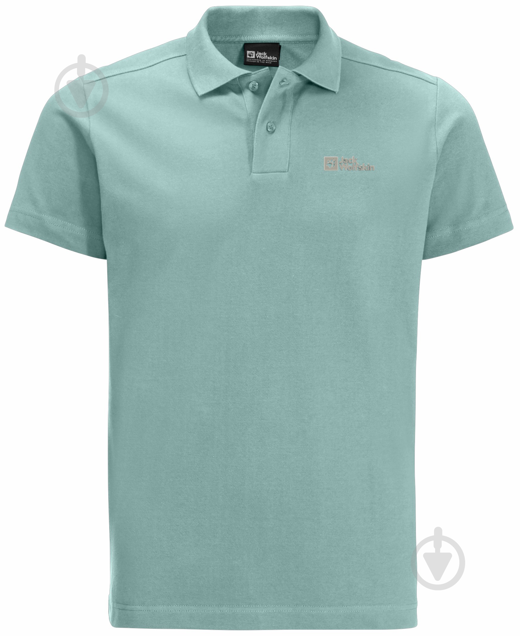 Поло Jack Wolfskin 1809301_E0180 бирюзовый - фото 5