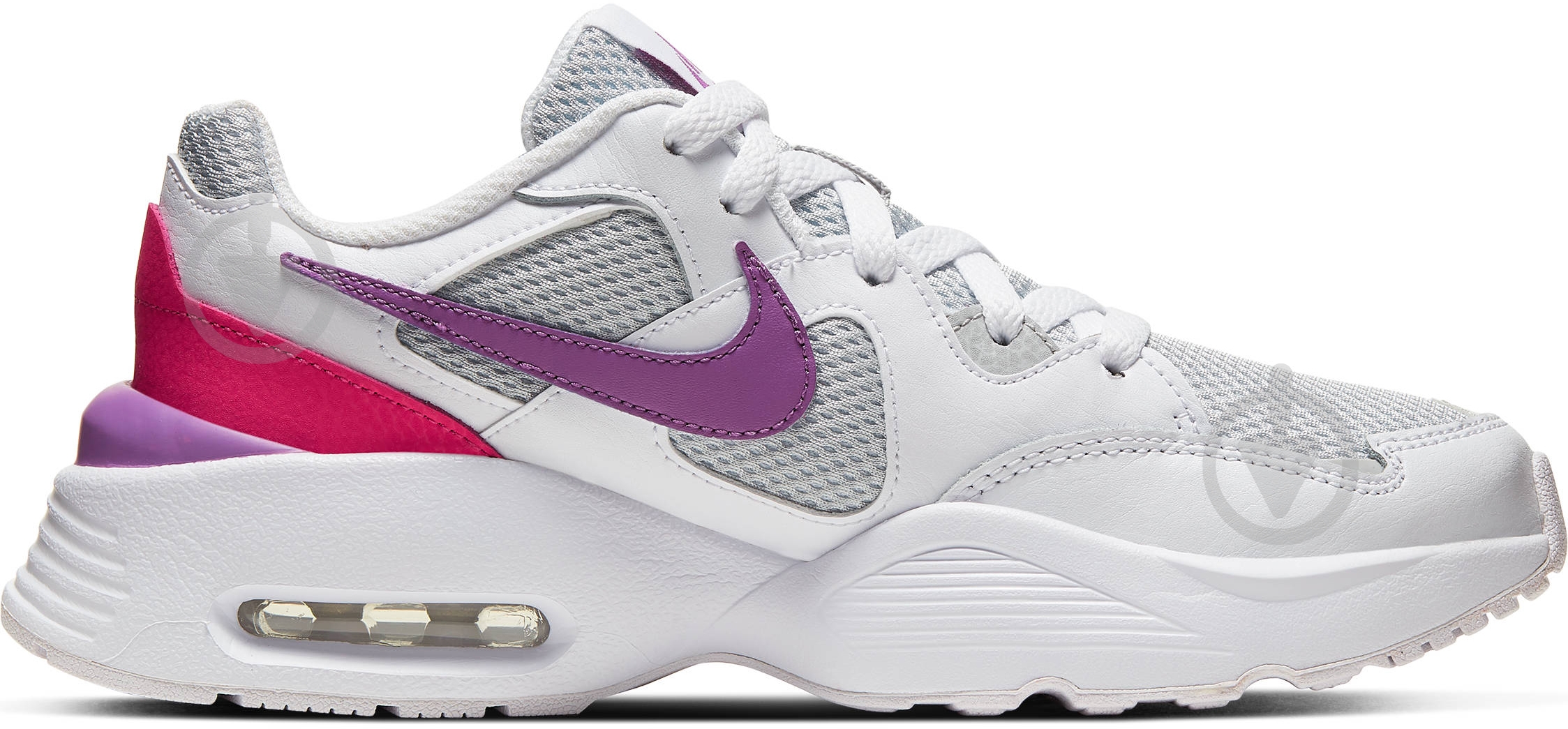 Кроссовки демисезонные Nike AIR MAX FUSION (GS) CJ3824-101 р.35,5 белые - фото 4