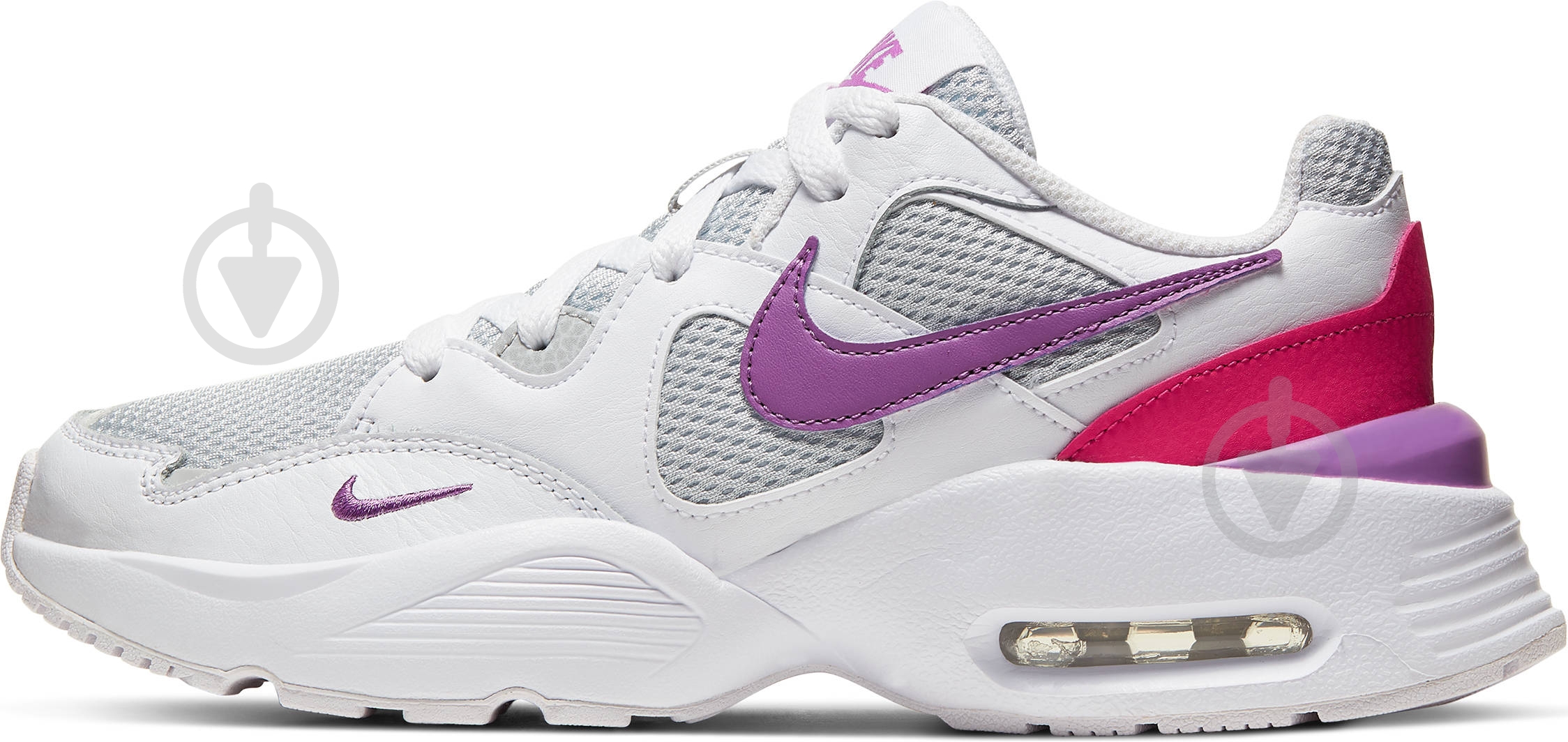Кроссовки демисезонные Nike AIR MAX FUSION (GS) CJ3824-101 р.35,5 белые - фото 5