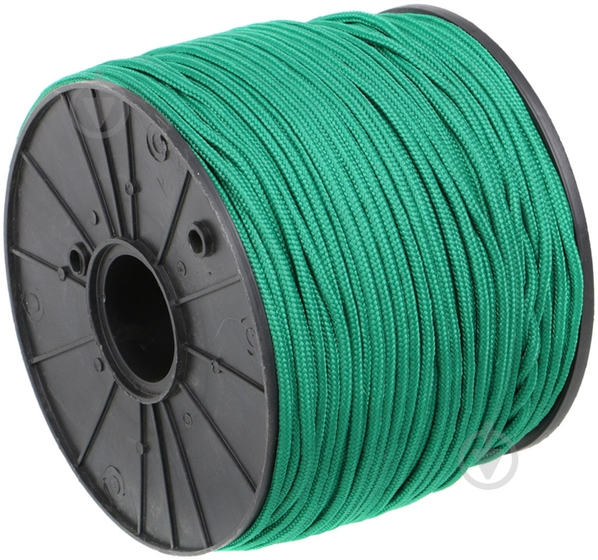 Шнур полипропиленовый 12 мм зеленый - фото 2