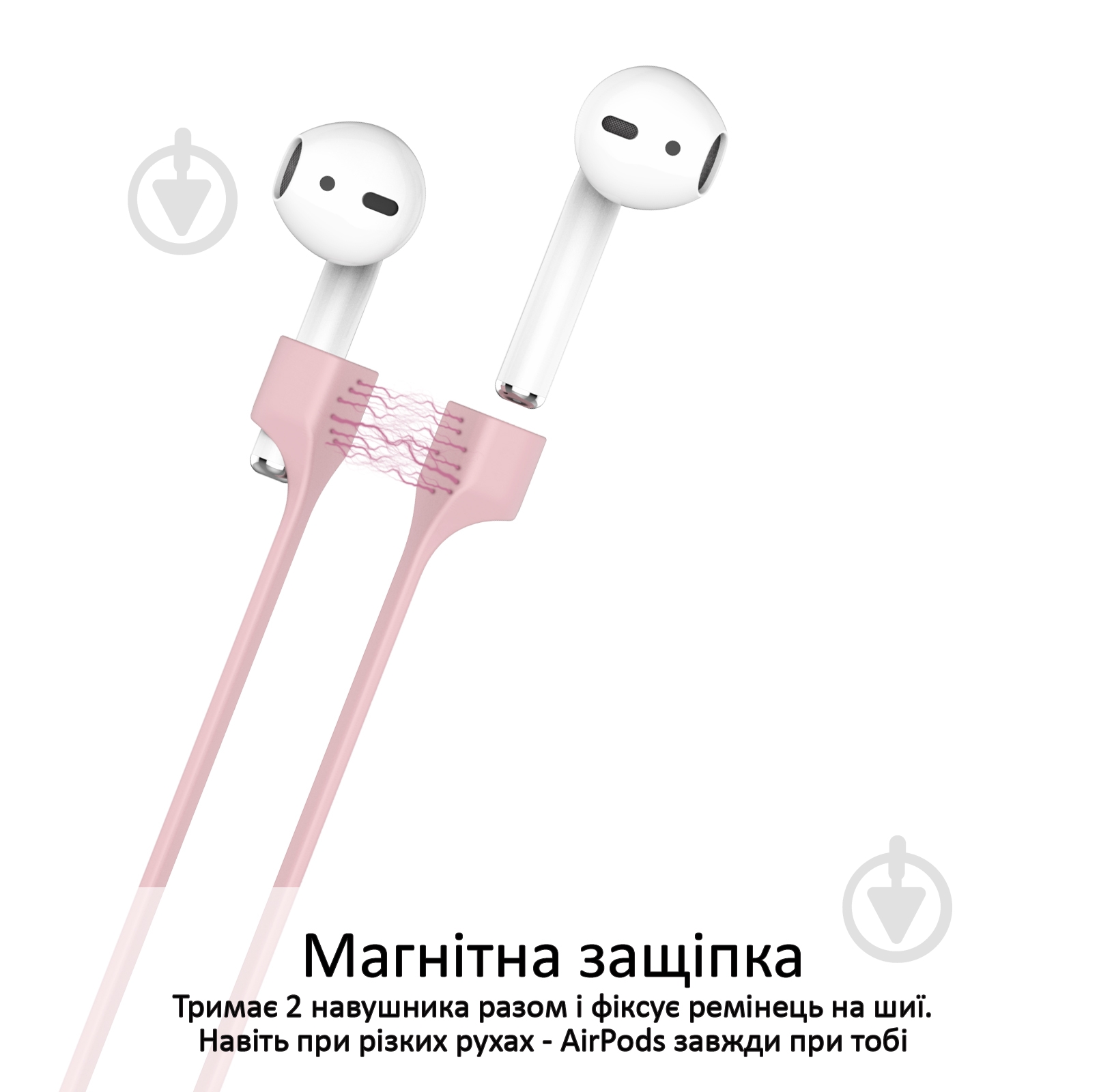 Чехол для наушников Promate PodKit для Apple AirPods pink (podkit.pink) - фото 5 Чехол для наушников Promate PodKit для Apple AirPods pink (podkit.pink) - фото 5
