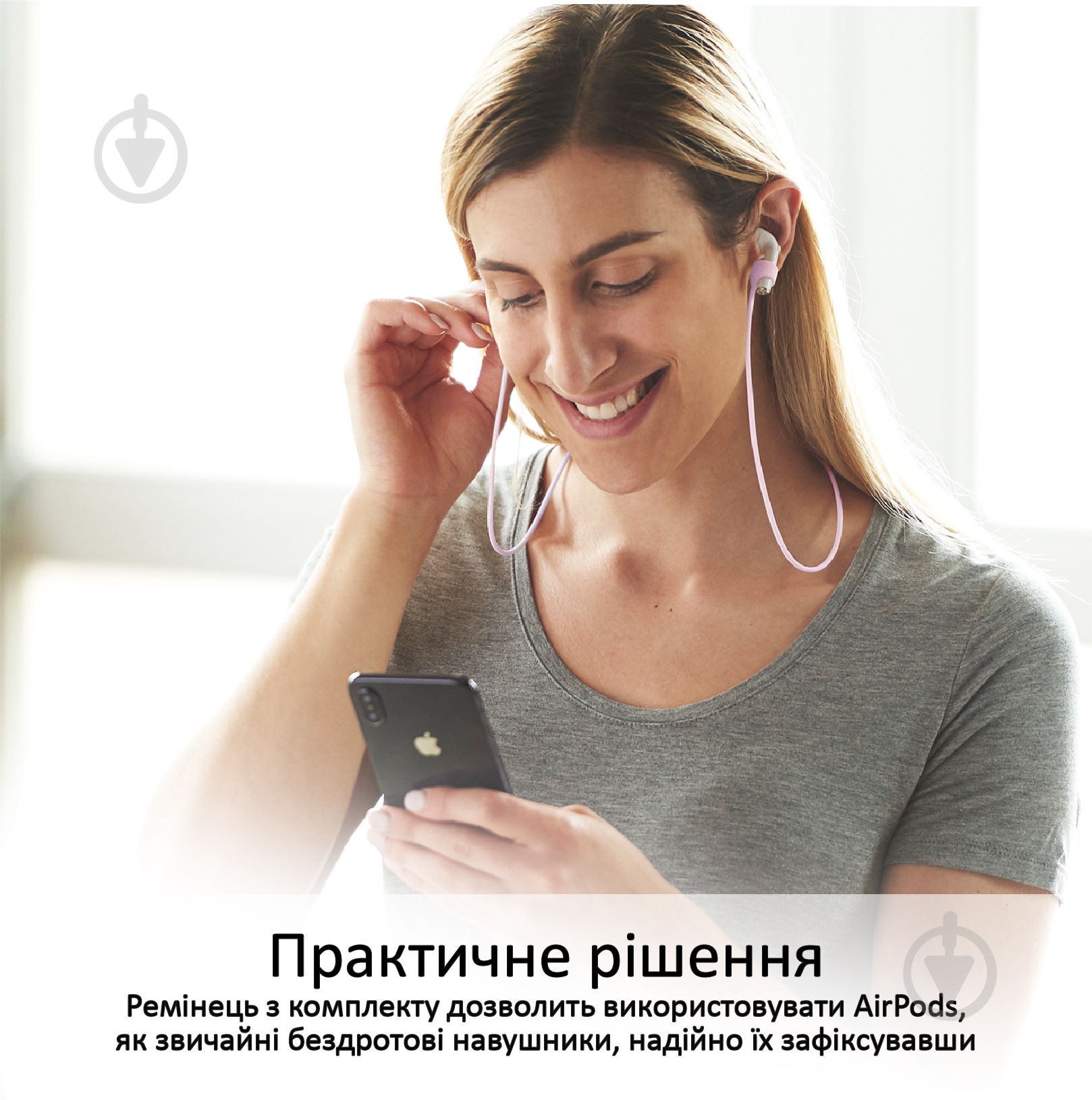 Чехол для наушников Promate PodKit для Apple AirPods pink (podkit.pink) - фото 4 Чехол для наушников Promate PodKit для Apple AirPods pink (podkit.pink) - фото 4