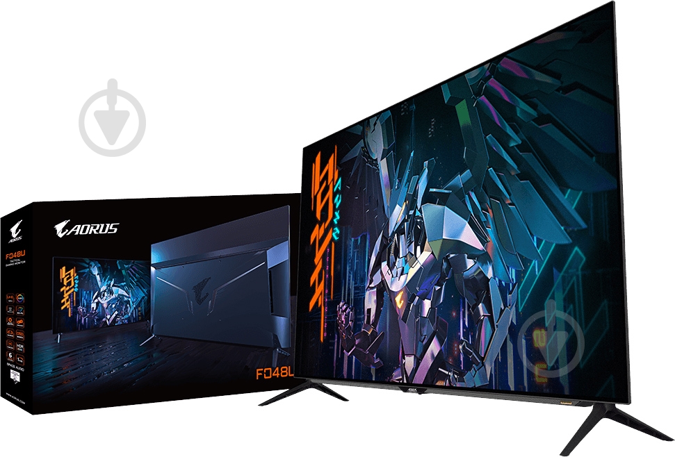 Монитор Gigabyte Aorus FO48U 47,5" (AORUS FO48U Monitor) - фото 7 Монитор Gigabyte Aorus FO48U 47,5" (AORUS FO48U Monitor) - фото 7