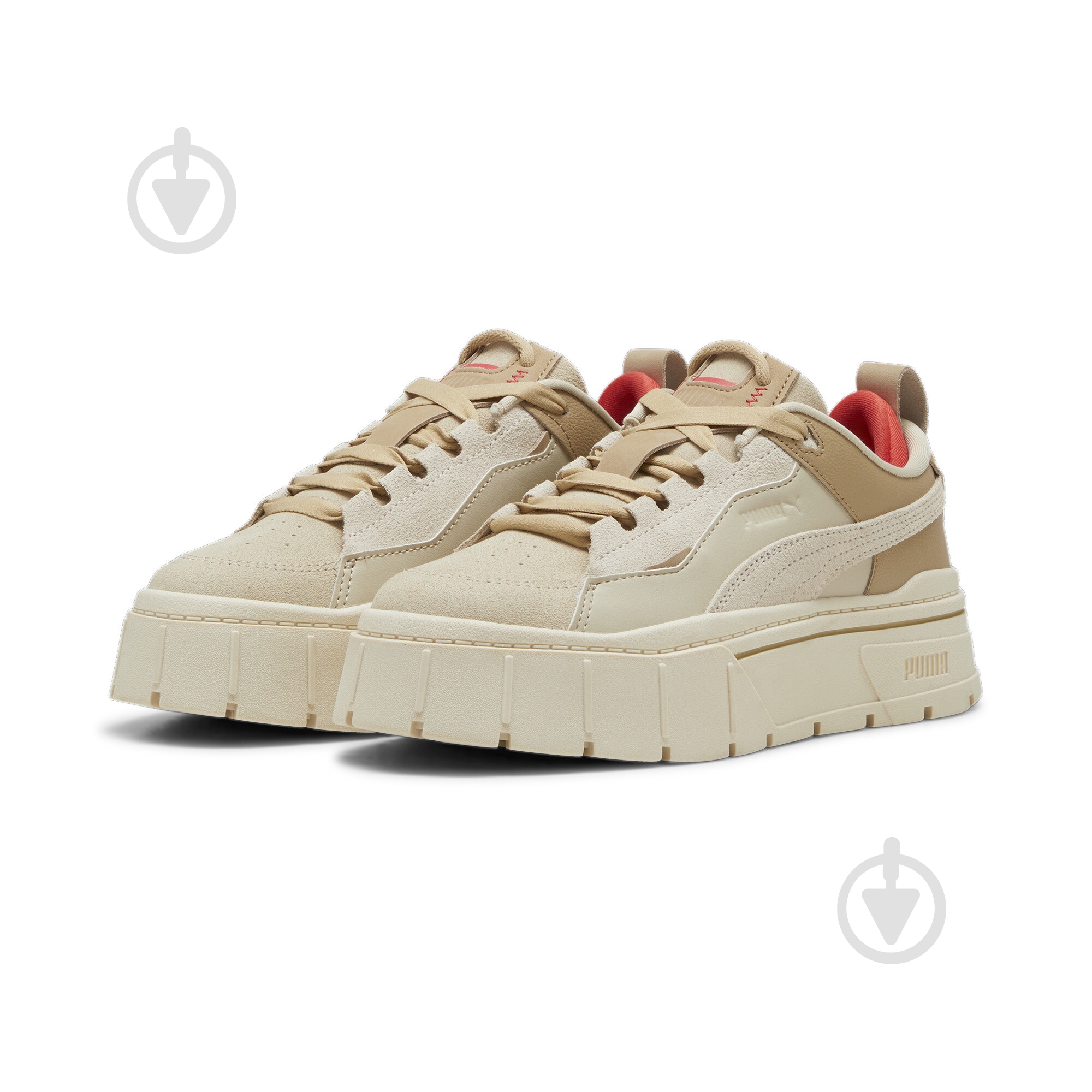 Кроссовки женские Puma MAYZE STACK XPL NO FILTER WNS 39592601 р.40,5 бежевые - фото 1
