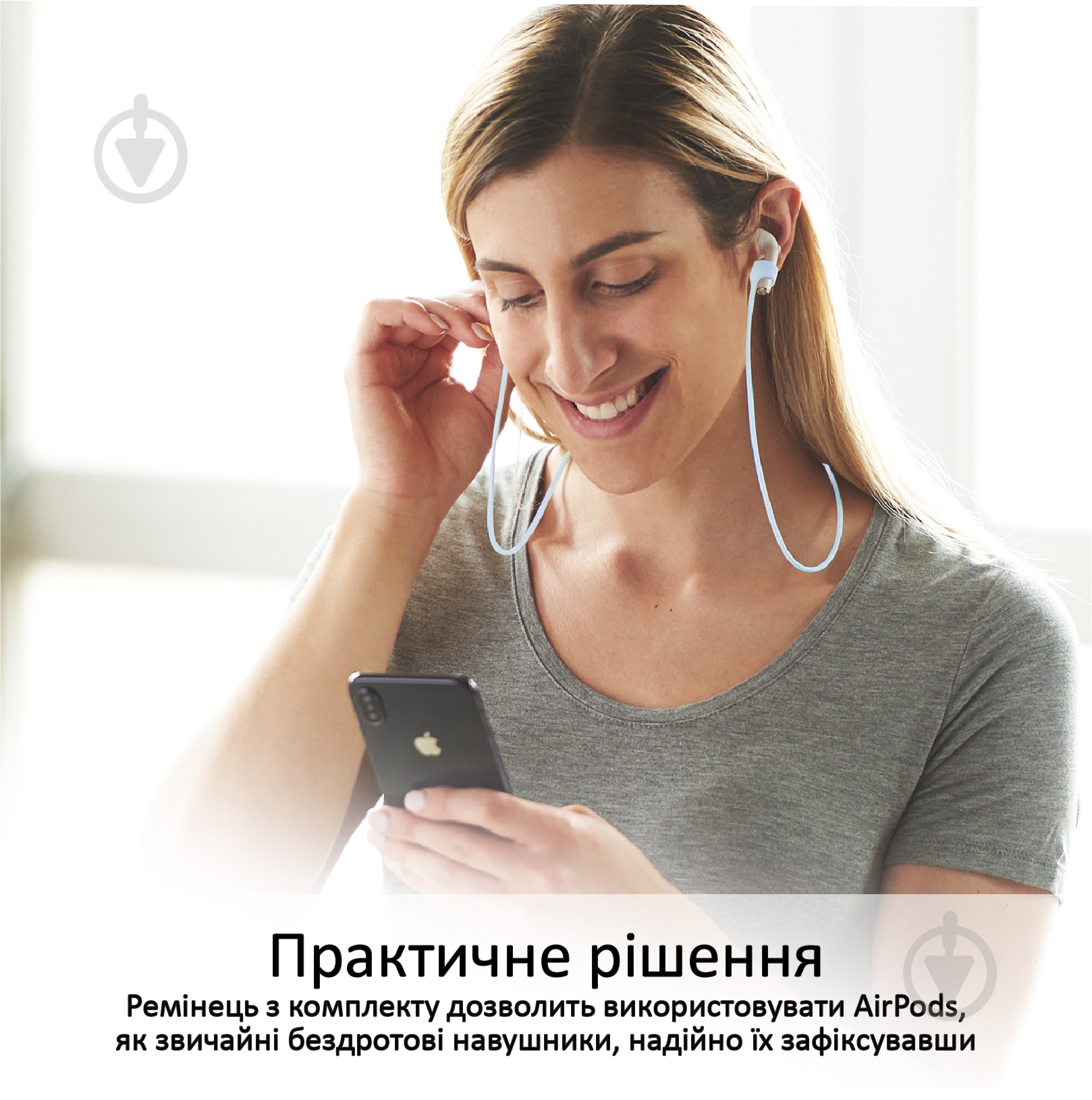 Чехол для наушников Promate PodKit для Apple AirPods blue (podkit.blue) - фото 4 Чехол для наушников Promate PodKit для Apple AirPods blue (podkit.blue) - фото 4