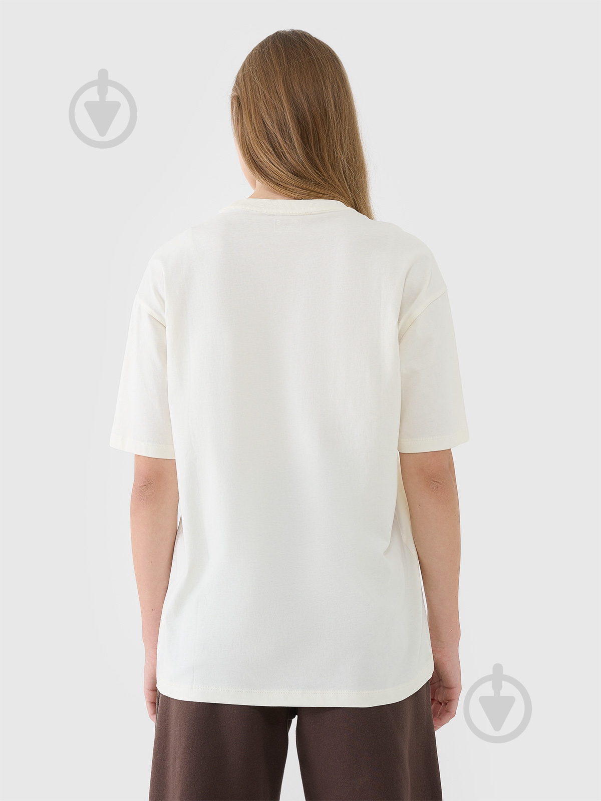 Футболка 4F TSHIRT F2694 4FRSS25TTSHF2694-11S р.M бежевый - фото 4