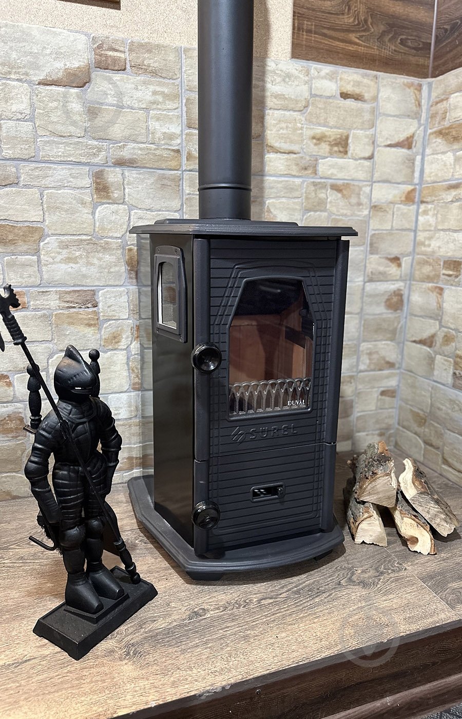 Печь-камин Duval EM-5114BL - фото 4 Печь-камин Duval EM-5114BL - фото 4