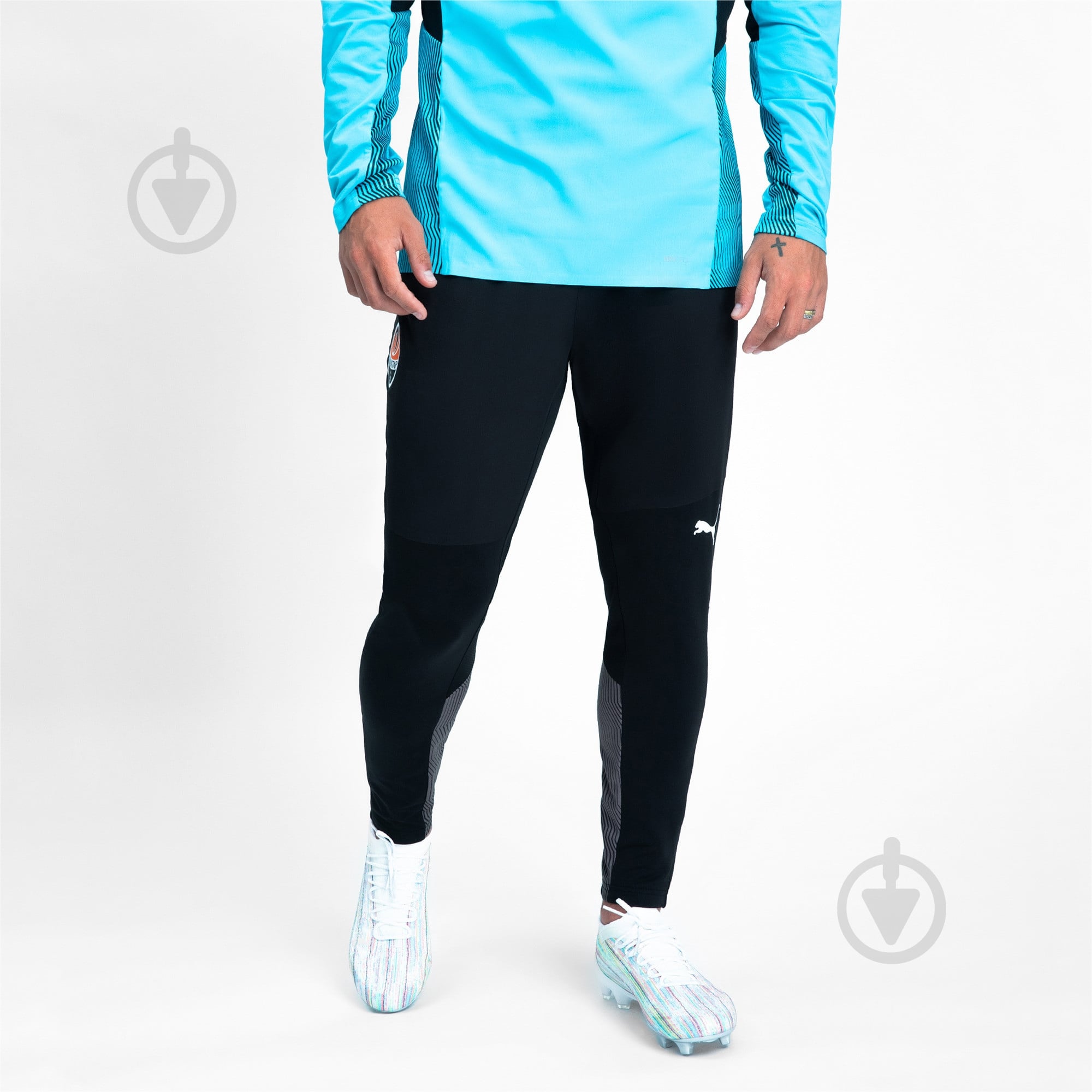Брюки Puma FCSD Training Pants Pro 76411202 р. S черный - фото 5