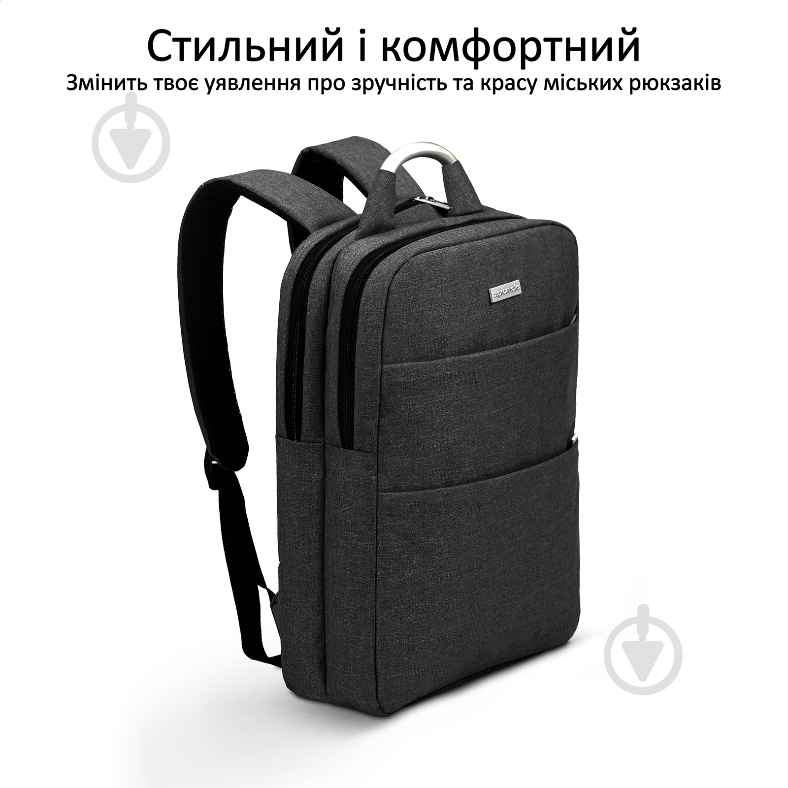 Рюкзак для ноутбука Promate Nova-BP 15.6" black (nova-bp.black) - фото 2 Рюкзак для ноутбука Promate Nova-BP 15.6" black (nova-bp.black) - фото 2