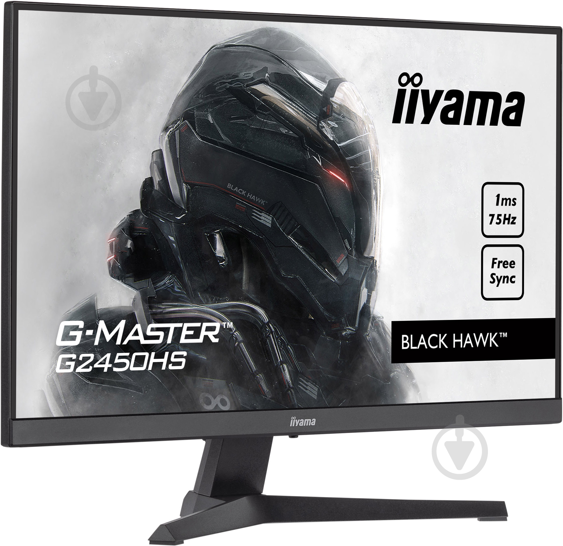 Монітор Iiyama G-Master G2450HS-B1 23,8" (G2450HS-B1) - фото 3 Монітор Iiyama G-Master G2450HS-B1 23,8" (G2450HS-B1) - фото 3
