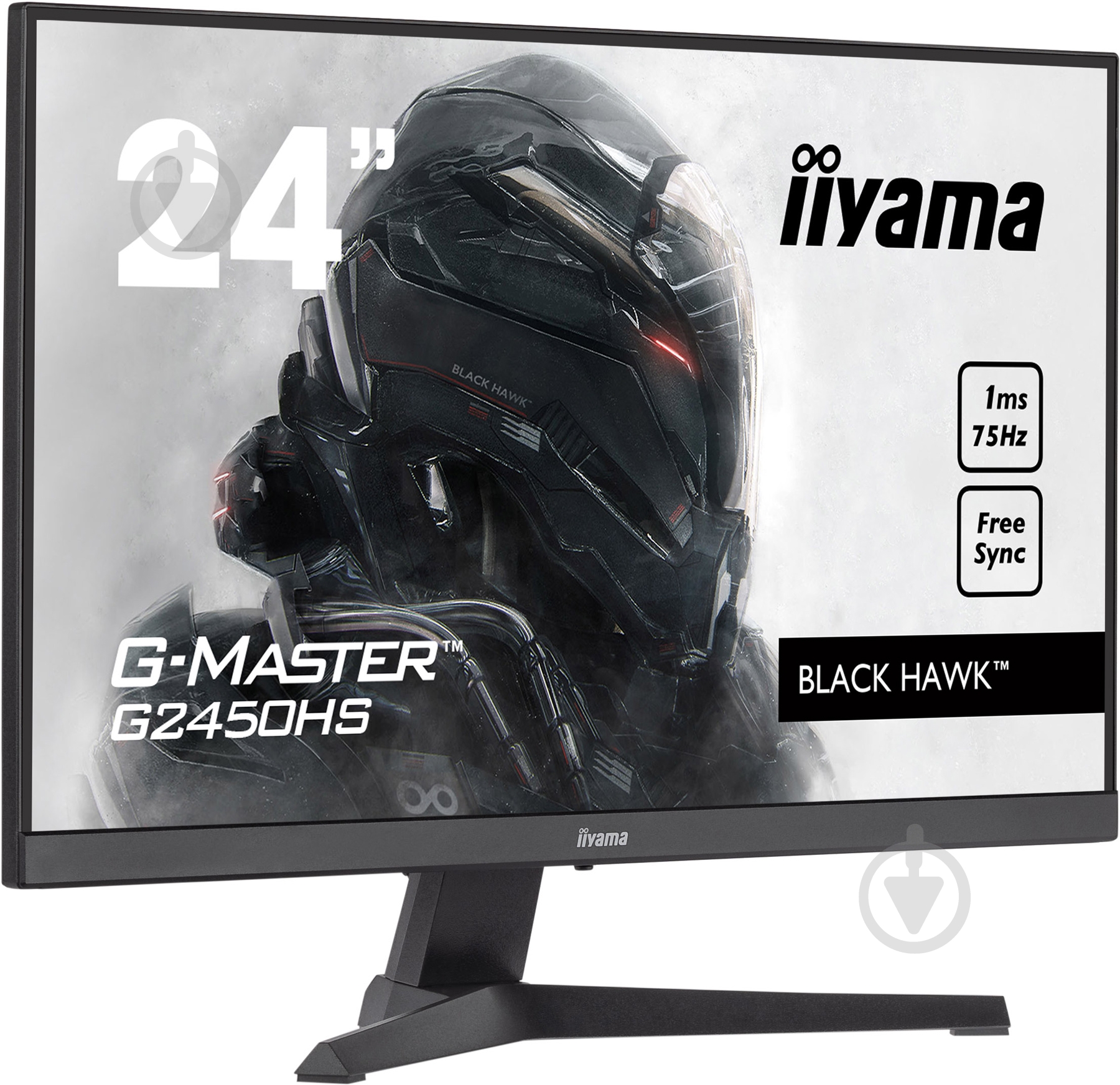 Монітор Iiyama G-Master G2450HS-B1 23,8" (G2450HS-B1) - фото 2 Монітор Iiyama G-Master G2450HS-B1 23,8" (G2450HS-B1) - фото 2