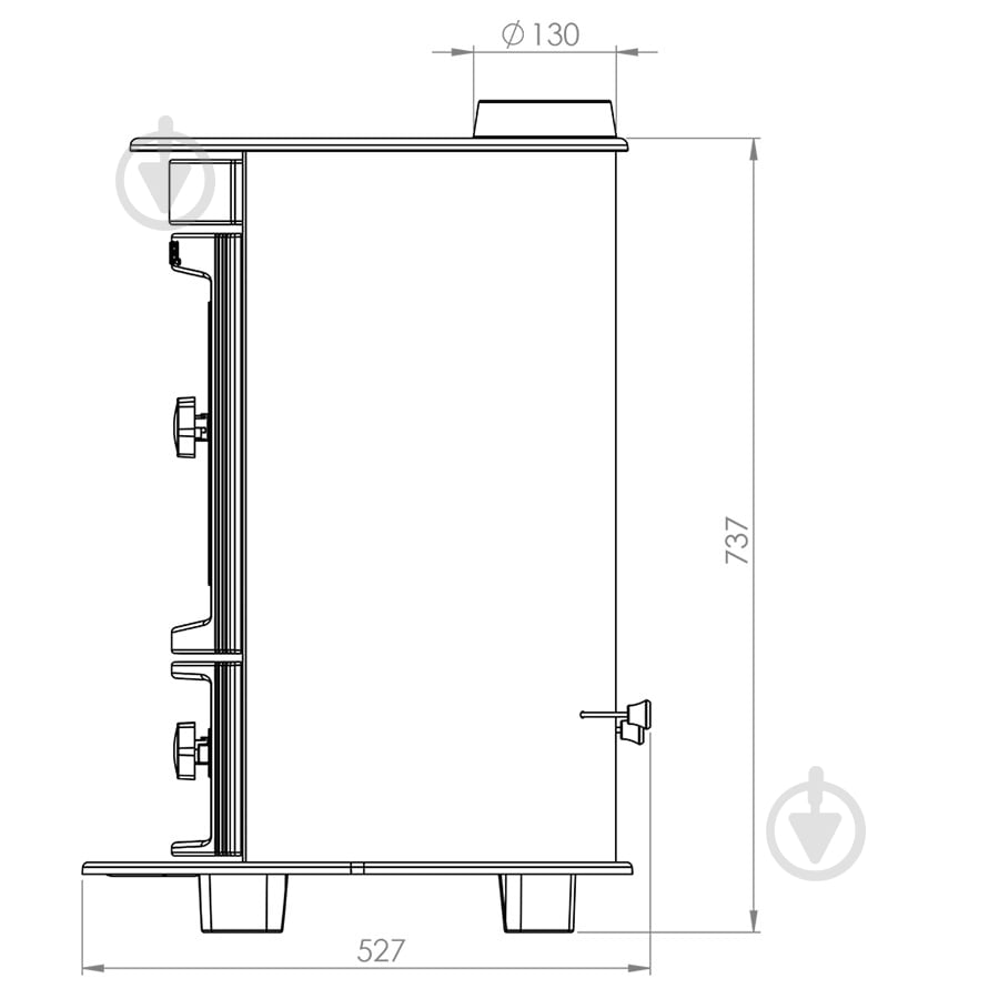 Печь-камин Duval EM-5127BL - фото 9