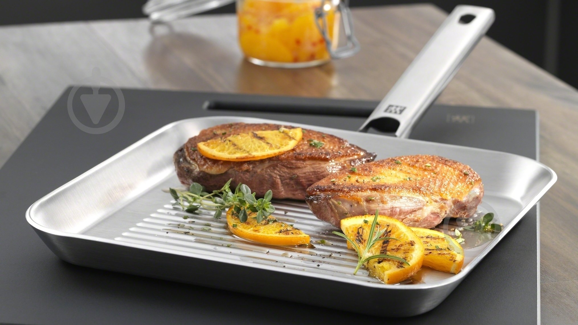 Сковорода-гриль Zwilling J.A. Henckels Plus 24х24 см 40996-024-0 - фото 3