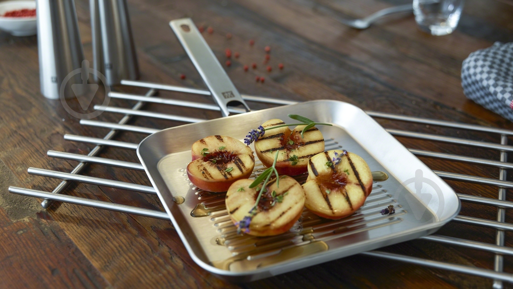 Сковорода-гриль Zwilling J.A. Henckels Plus 24х24 см 40996-024-0 - фото 2