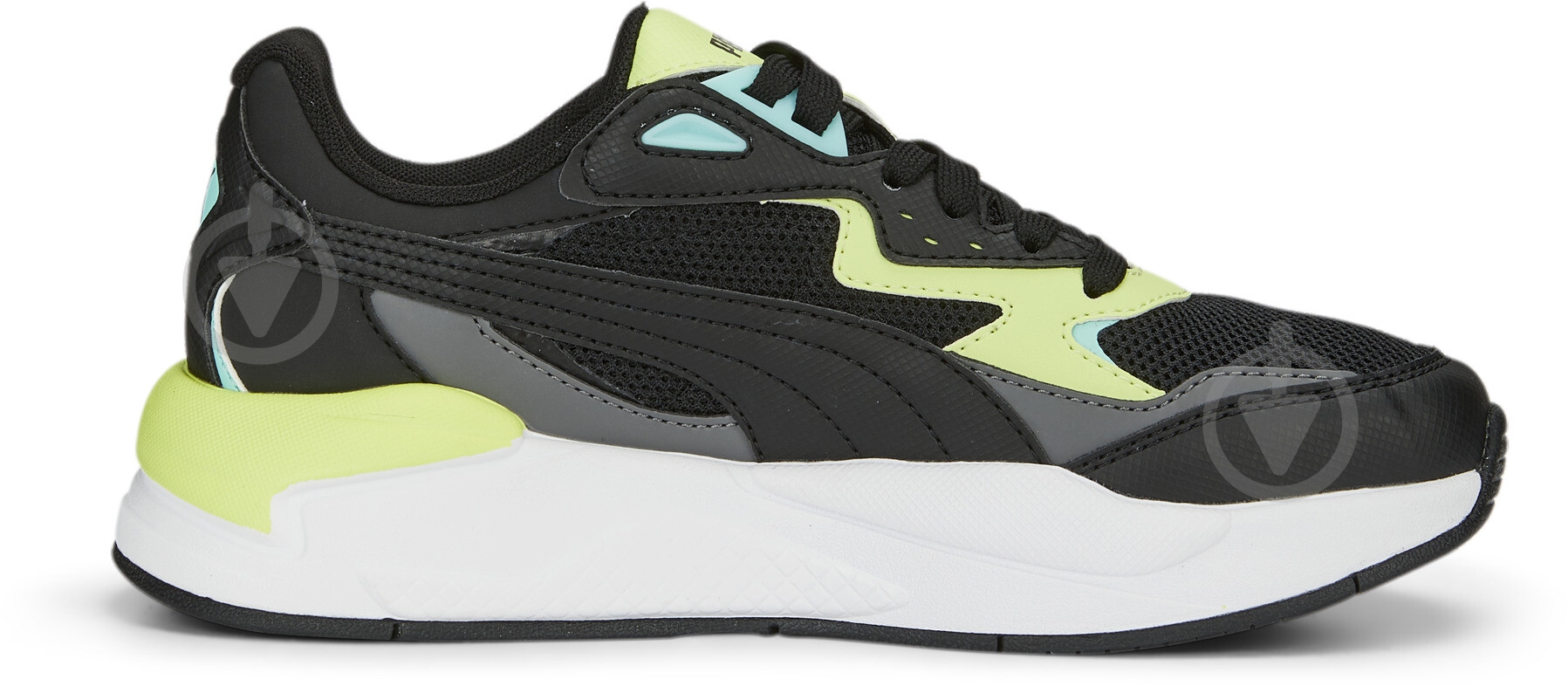 Кроссовки детские демисезонные Puma X-RAY SPEED FUTURE U JR 39154202 р.38,5 черные - фото 1