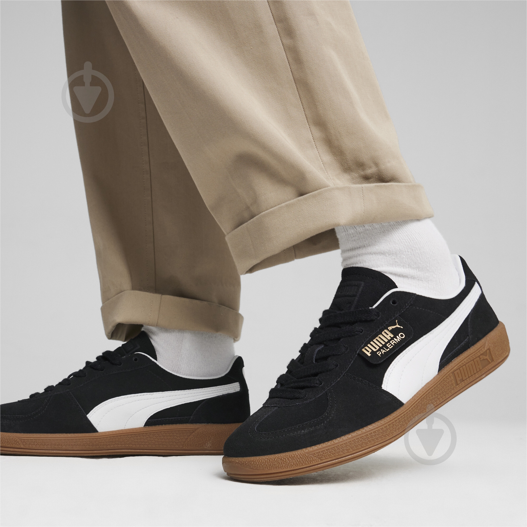 Кеды Puma PALERMO 39646310 р.45 черный - фото 3