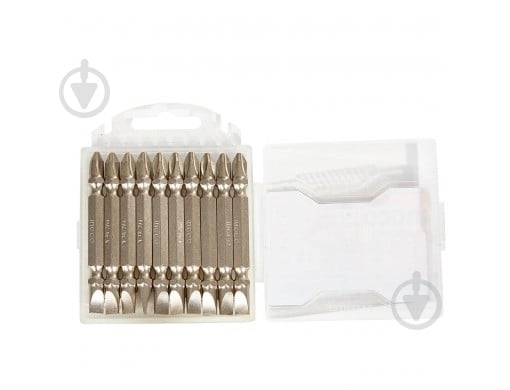 Набор бит INGCO 10 шт. SDB21HL133 - фото 3