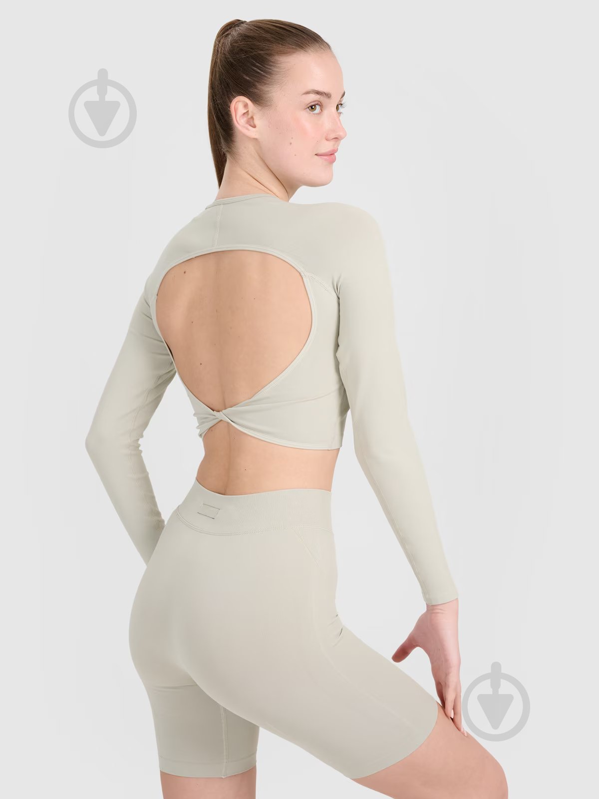 Лонгслив 4F LONGSLEEVE FNK F486 4FRSS25TFLOF486-83S р.M-L бежевый - фото 2 Лонгслив 4F LONGSLEEVE FNK F486 4FRSS25TFLOF486-83S р.M-L бежевый - фото 2