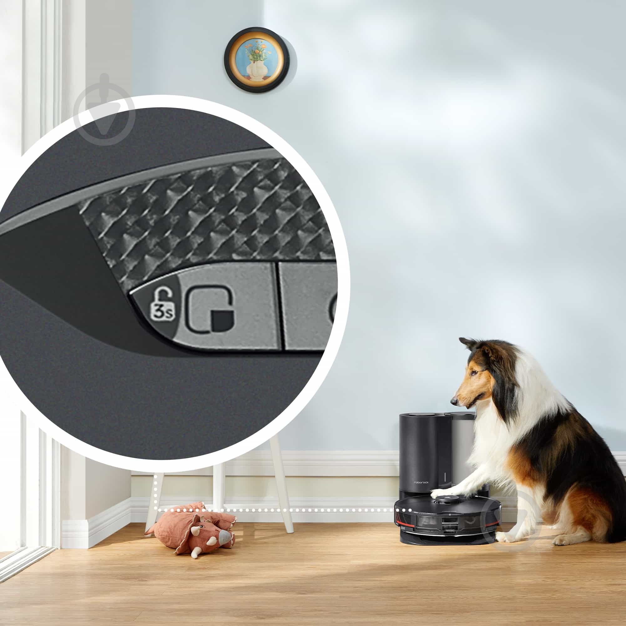 Робот-пилосос Roborock S7 MaxV Plus black - фото 11