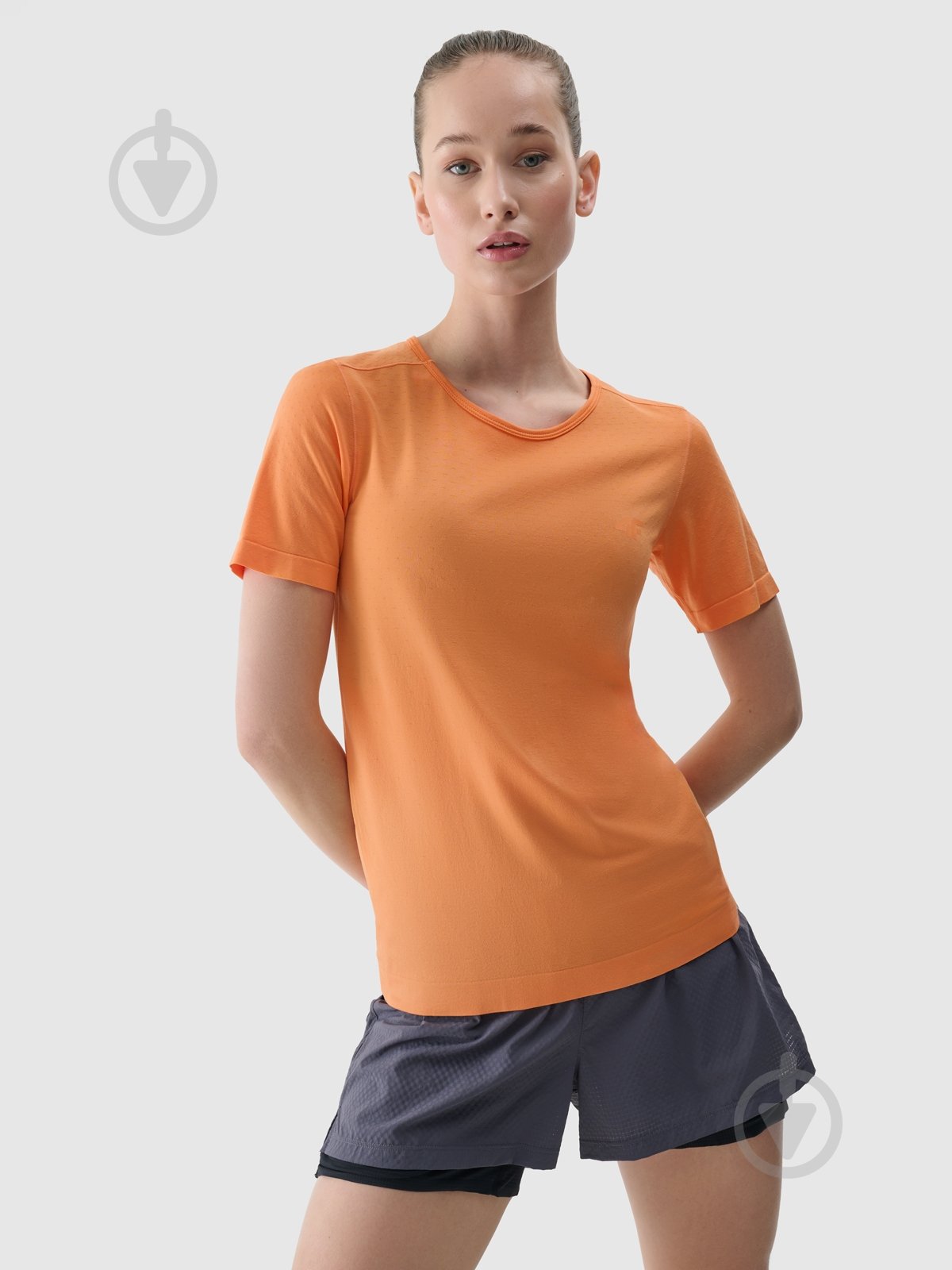 Футболка 4F TSHIRT FNK F1266 4FWSS25TFTSF1266-70S р.M-L помаранчевий - фото 1 Футболка 4F TSHIRT FNK F1266 4FWSS25TFTSF1266-70S р.M-L помаранчевий - фото 1