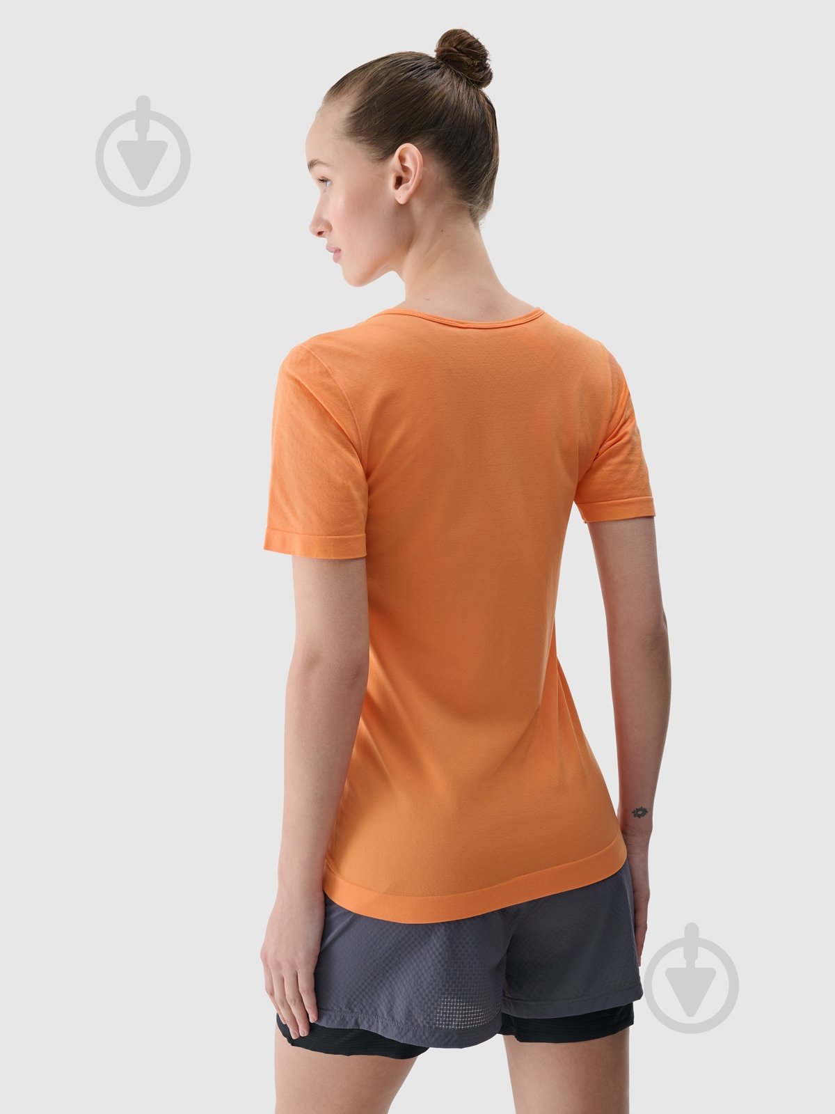 Футболка 4F TSHIRT FNK F1266 4FWSS25TFTSF1266-70S р.M-L помаранчевий - фото 4 Футболка 4F TSHIRT FNK F1266 4FWSS25TFTSF1266-70S р.M-L помаранчевий - фото 4