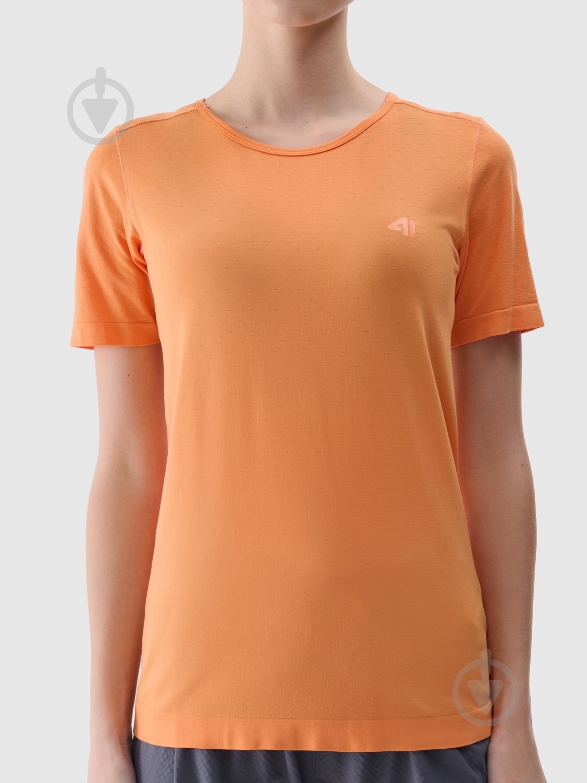 Футболка 4F TSHIRT FNK F1266 4FWSS25TFTSF1266-70S р.M-L помаранчевий - фото 5 Футболка 4F TSHIRT FNK F1266 4FWSS25TFTSF1266-70S р.M-L помаранчевий - фото 5