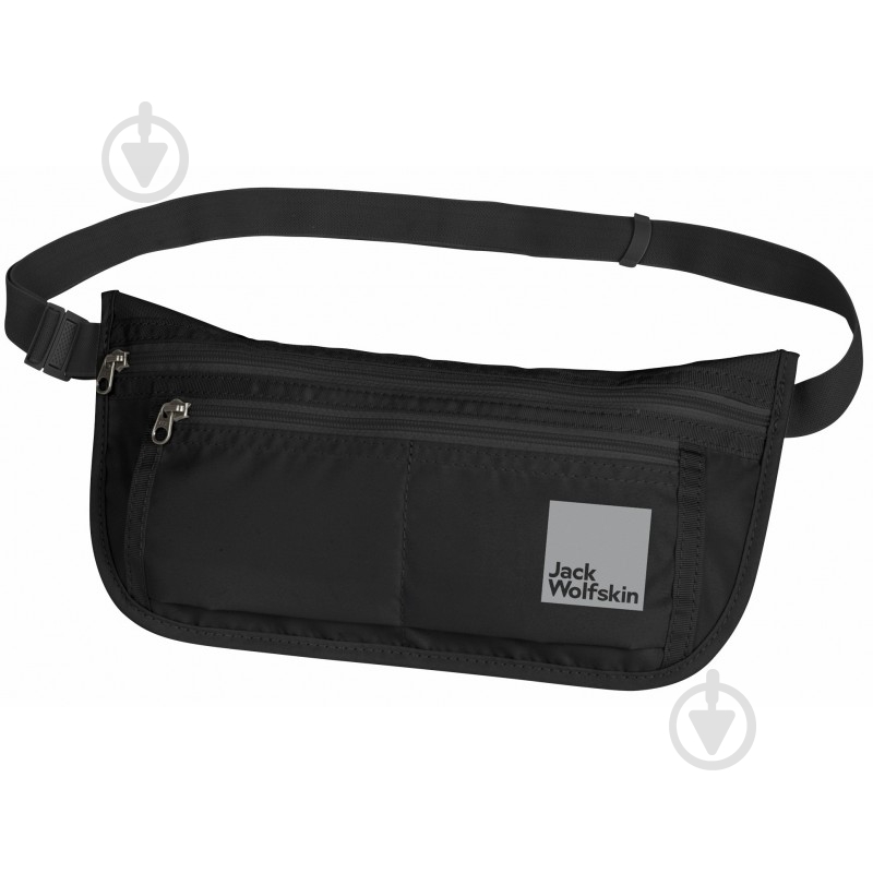 Сумка Jack Wolfskin DOCUMENT BELT DE LUXE 8006742_6000 черный - фото 1