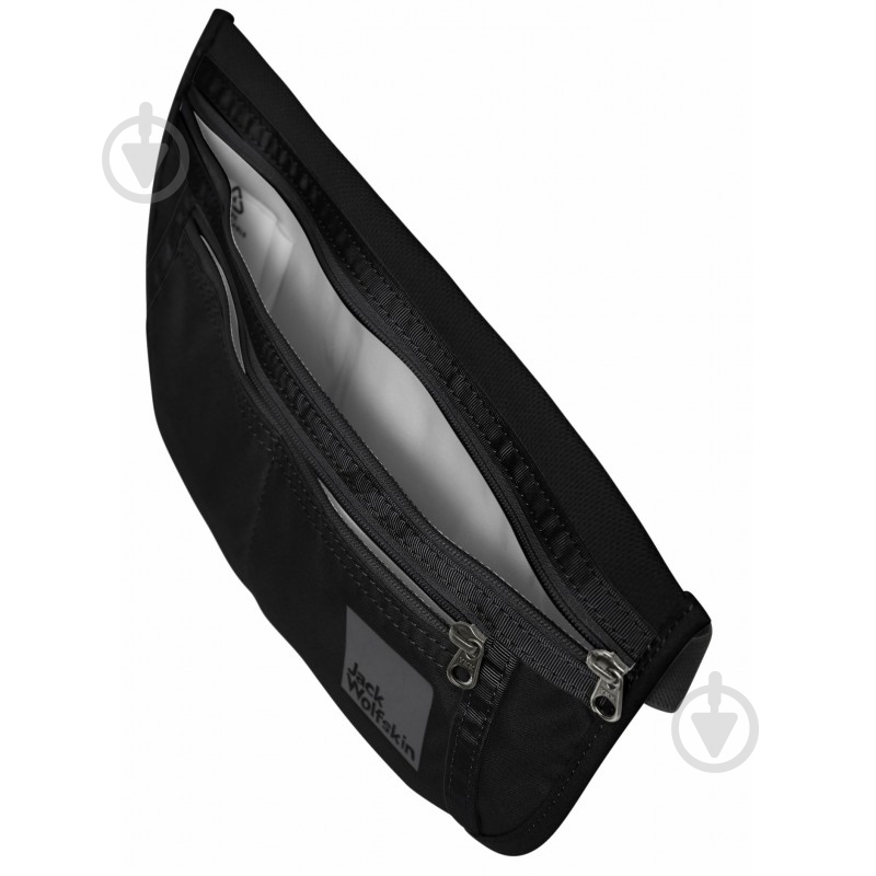 Сумка Jack Wolfskin DOCUMENT BELT DE LUXE 8006742_6000 черный - фото 3
