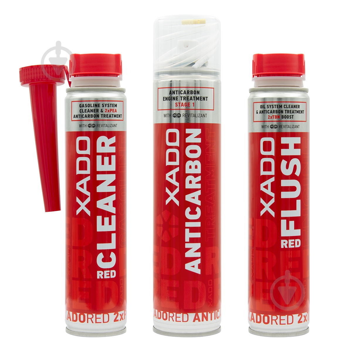 Набір XADO 3-Stage anticarbon complex treatment 320 мл - фото 1